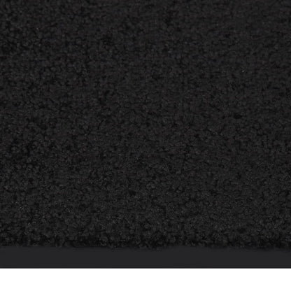 Deurmat 80 x 120 cm Zwart