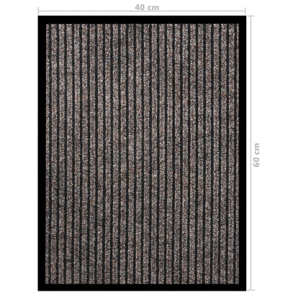 Deurmat 40X60 Cm Gestreept Beige 1 40 x 60 cm