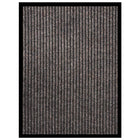 Deurmat 60x80 cm gestreept beige