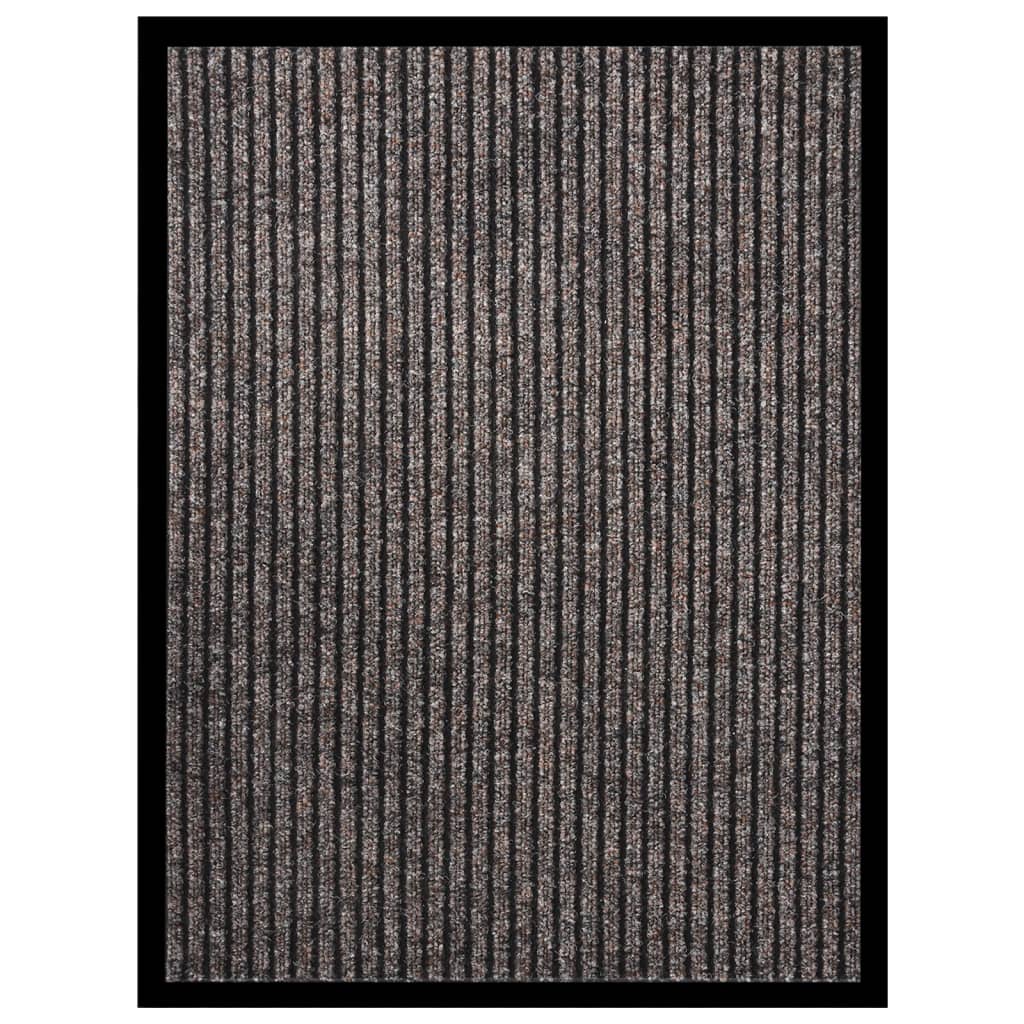 Deurmat Gestreept 60 x 80 cm Beige