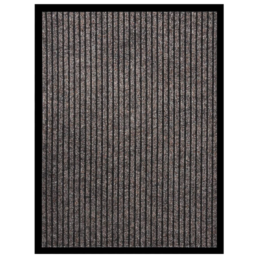 Deurmat Gestreept 60 x 80 cm Beige