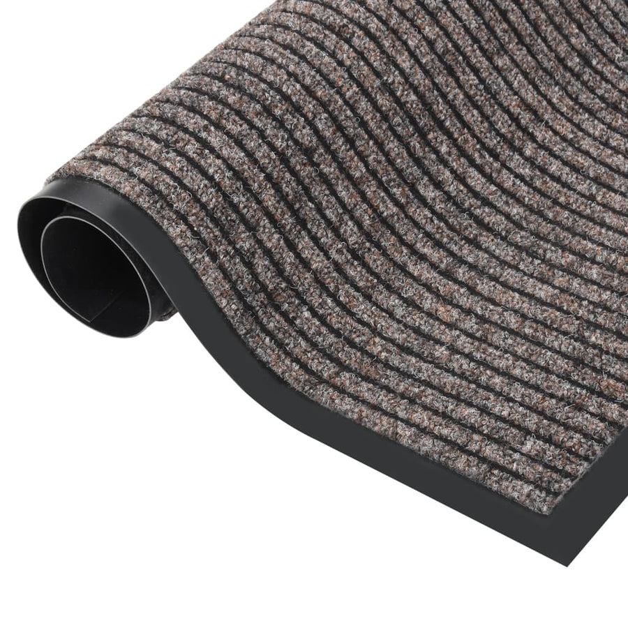 Deurmat Gestreept 60 x 80 cm Beige