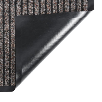 Deurmat Gestreept 60 x 80 cm Beige