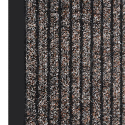 Deurmat Gestreept 60 x 80 cm Beige