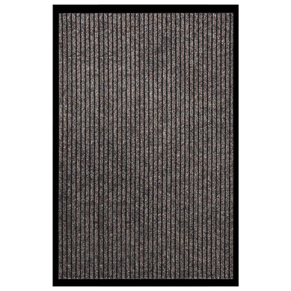 Deurmat Gestreept 80 x 120 cm Beige
