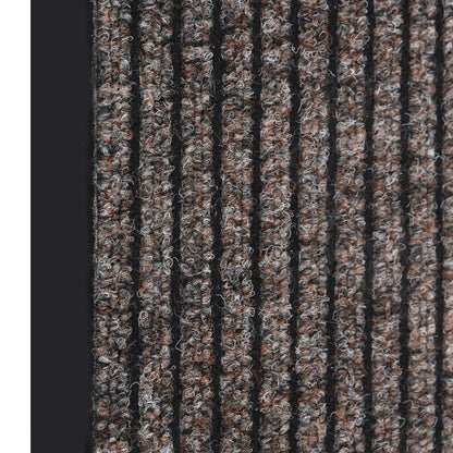 Deurmat Gestreept 80 x 120 cm Beige