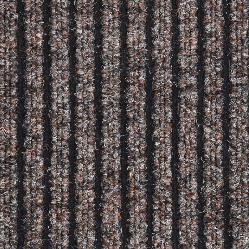 Deurmat Gestreept 80 x 120 cm Beige