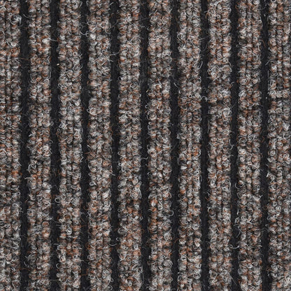 Deurmat Gestreept 80 x 120 cm Beige