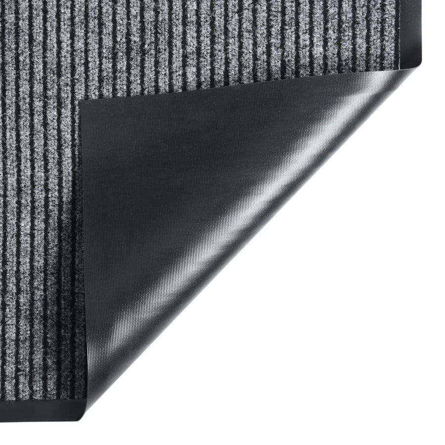 Deurmat Gestreept 40 x 60 cm Grijs