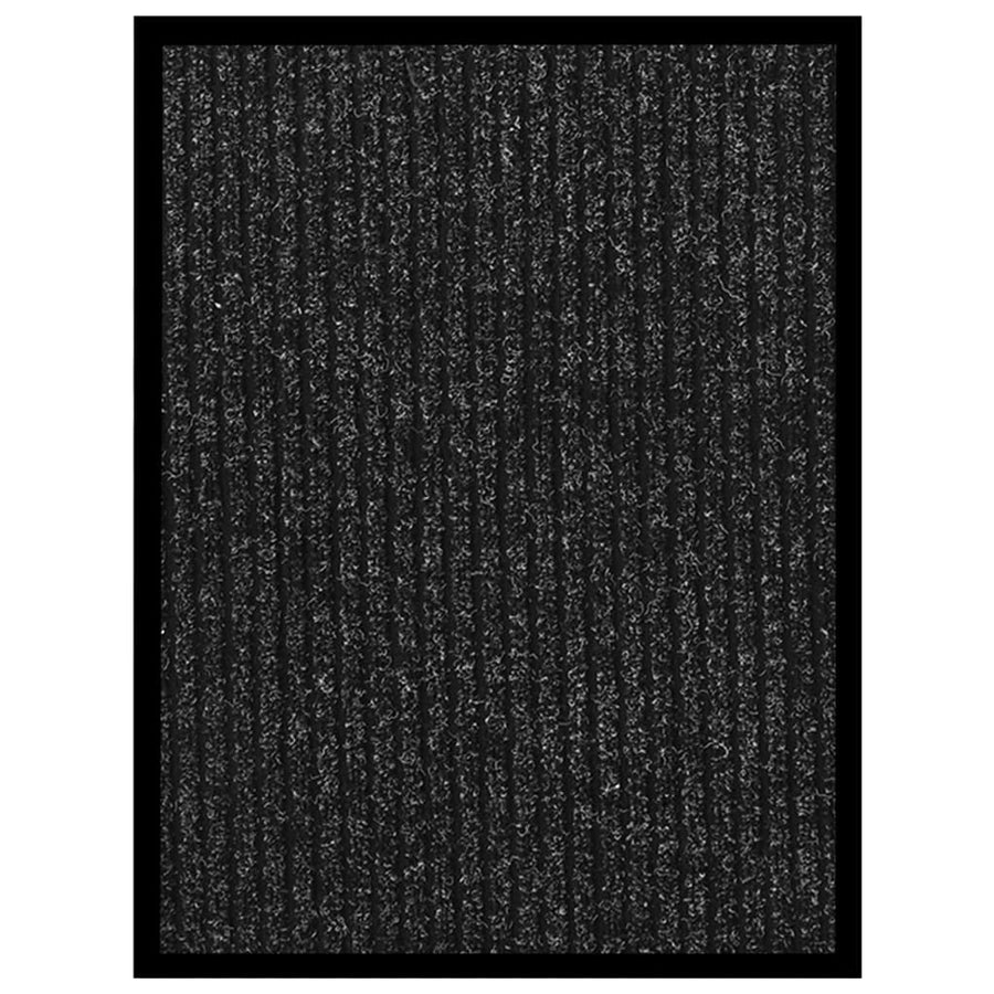 Deurmat Gestreept Kleurig 1 40 x 60 cm Antraciet