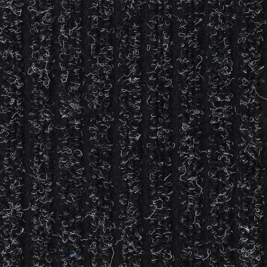 Deurmat Gestreept Kleurig 60 x 80 cm Antraciet