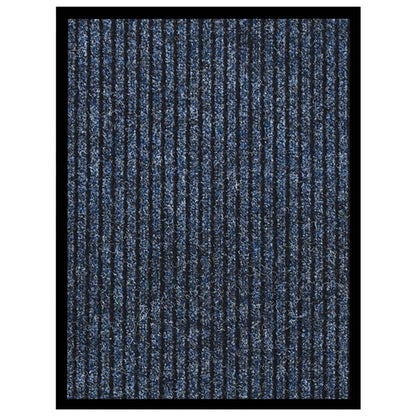 Deurmat Gestreept 40 x 60 cm Blauw