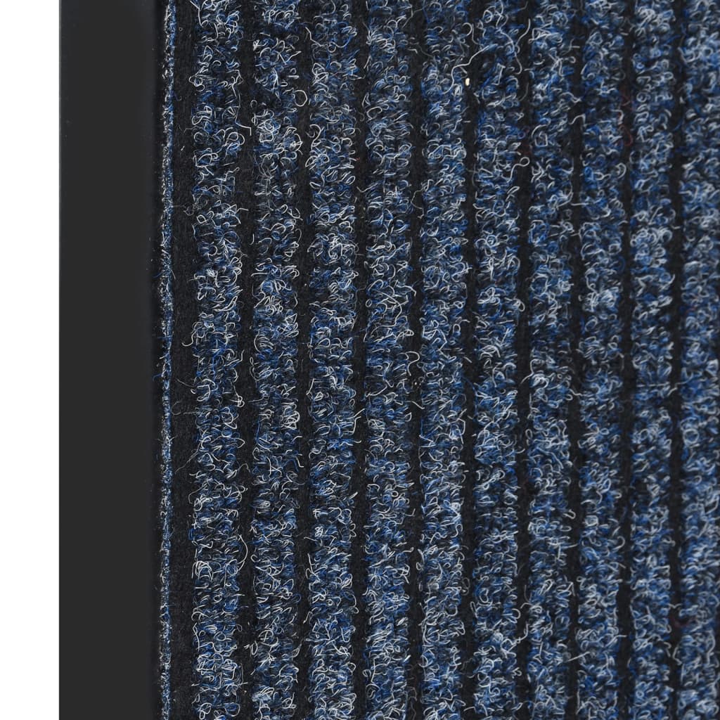 Deurmat Gestreept 40 x 60 cm Blauw