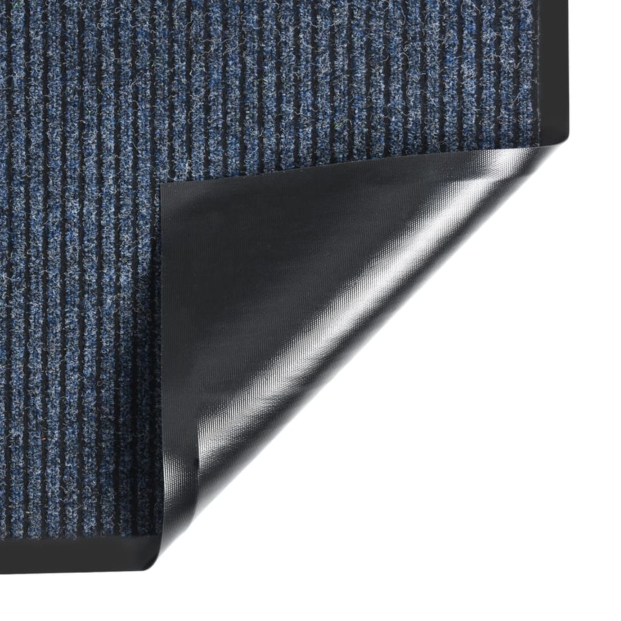 Deurmat Gestreept 40 x 60 cm Blauw
