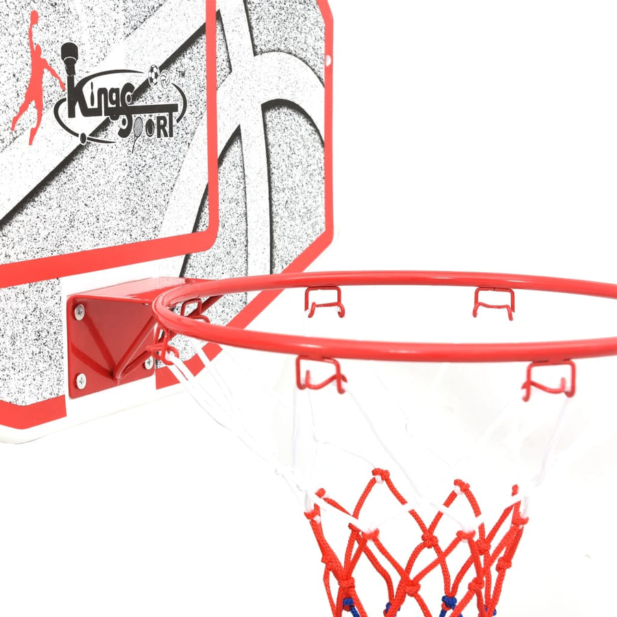5-Delige Basketbalset Wandmontage 66X44,5 Cm