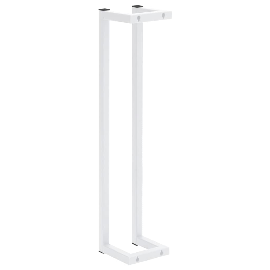 Handdoekenrek 12,5X12,5X60 Cm Staal 12.5 x 12.5 x 60 cm Wit