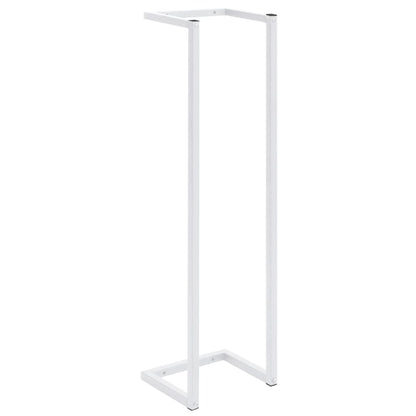 Handdoekenrek Staal 25 x 20 x 95 cm Wit