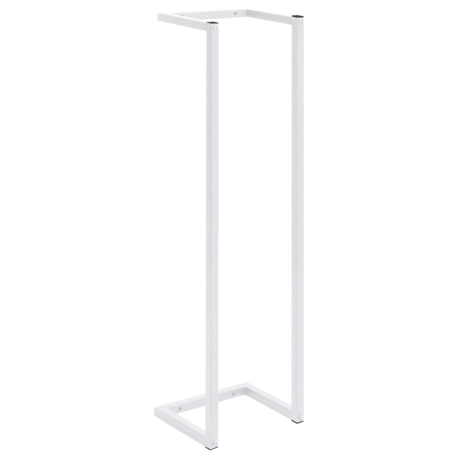Handdoekenrek Staal 25 x 20 x 95 cm Wit