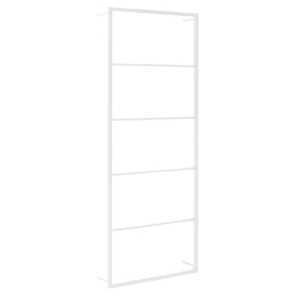 Handdoekenrek Staal 45 x 10 x 115 cm Wit