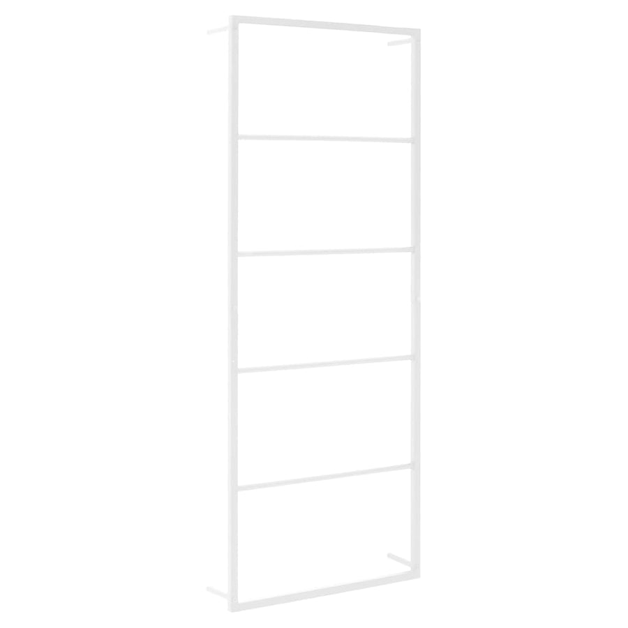Handdoekenrek Staal 45 x 10 x 115 cm Wit