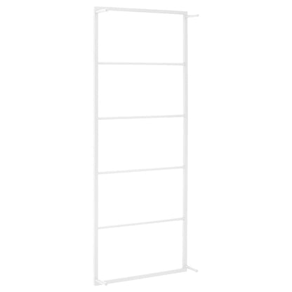 Handdoekenrek Staal 45 x 10 x 115 cm Wit