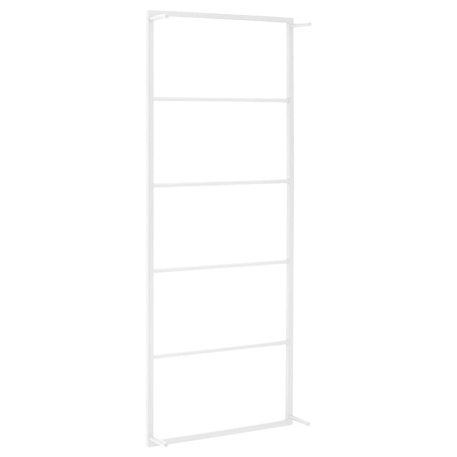 Handdoekenrek Staal 45 x 10 x 115 cm Wit