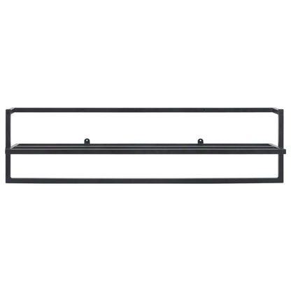 Handdoekenrek 95X25X22 Cm Ijzer Zwart