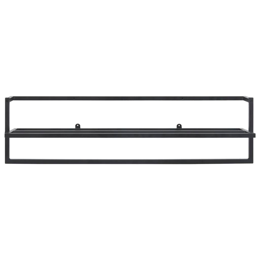 Handdoekenrek 95X25X22 Cm Ijzer Zwart