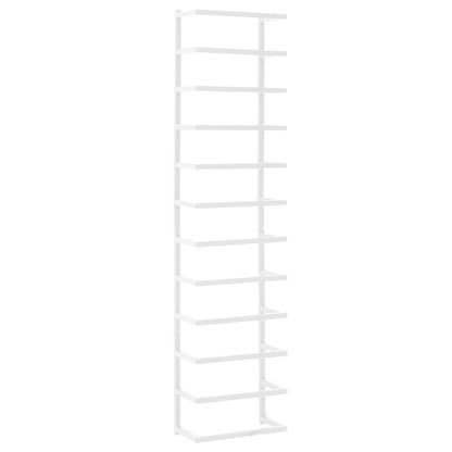 Handdoekenrek Staal 24 x 12 x 96 cm Wit