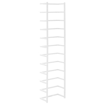 Handdoekenrek Staal 24 x 12 x 96 cm Wit