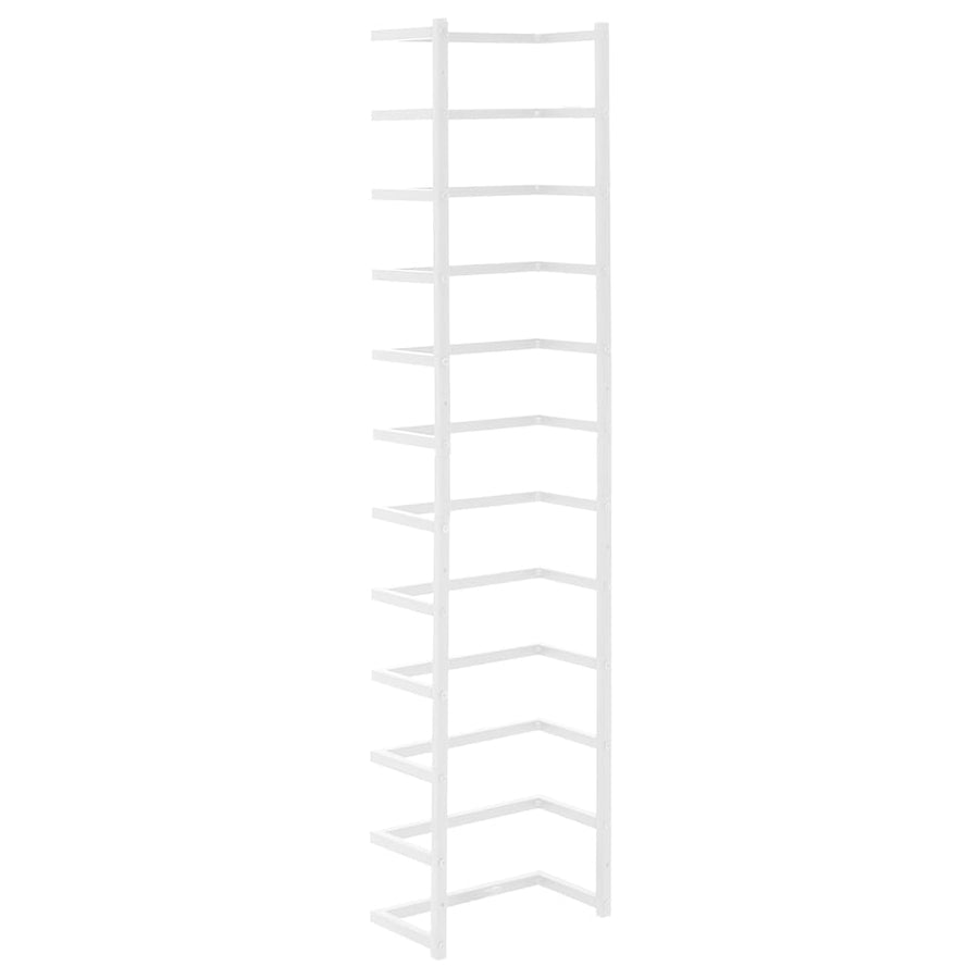 Handdoekenrek Staal 24 x 12 x 96 cm Wit