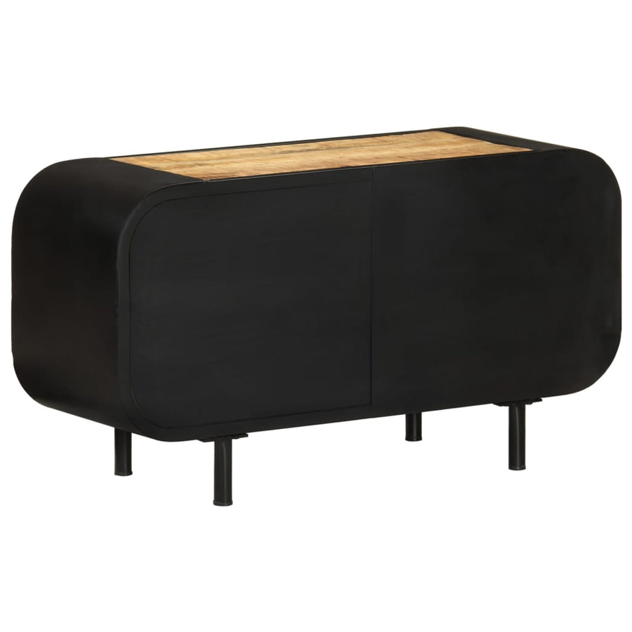 Tv-meubel 90x30x48 cm ruw mangohout