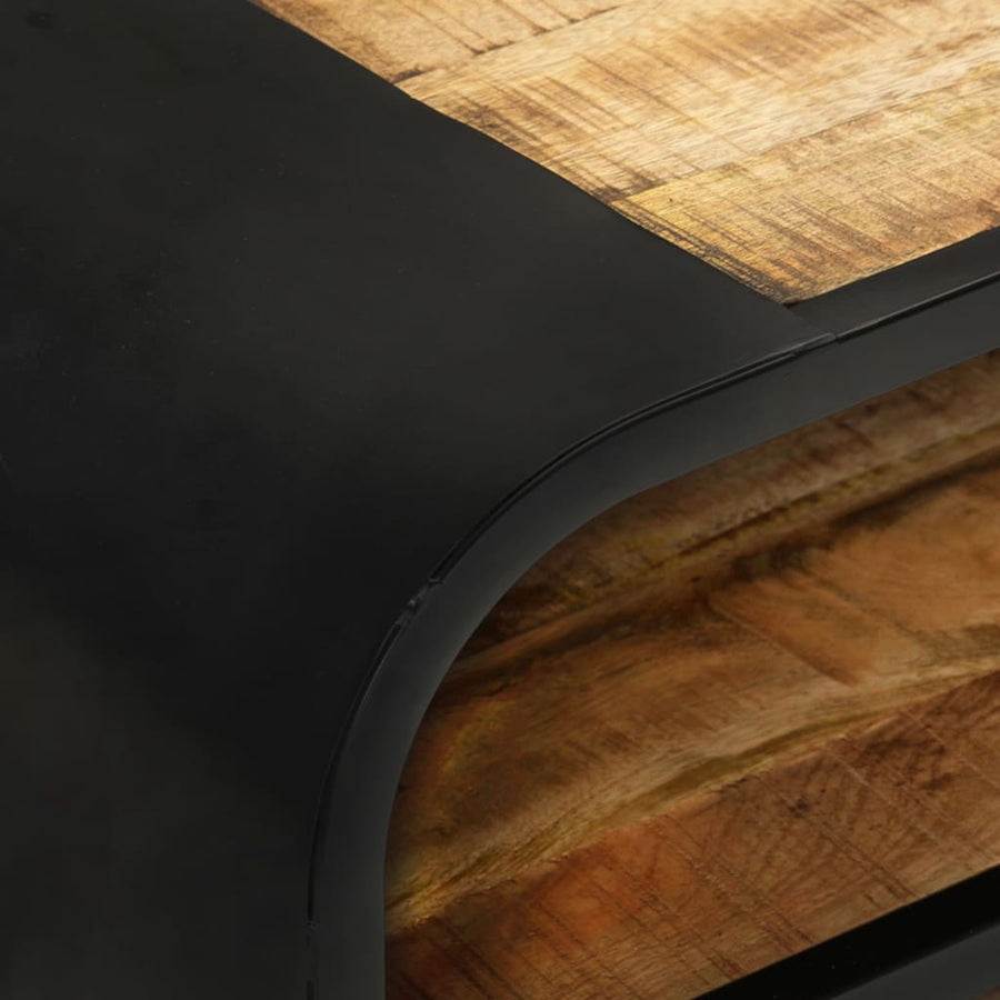 Tv-meubel 90x30x48 cm ruw mangohout