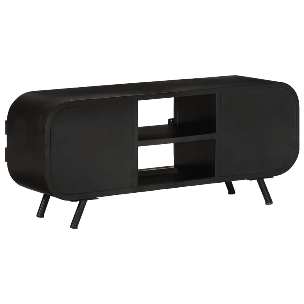 Tv-Meubel Ruw Mangohout 110 x 30 x 45 cm Bruin