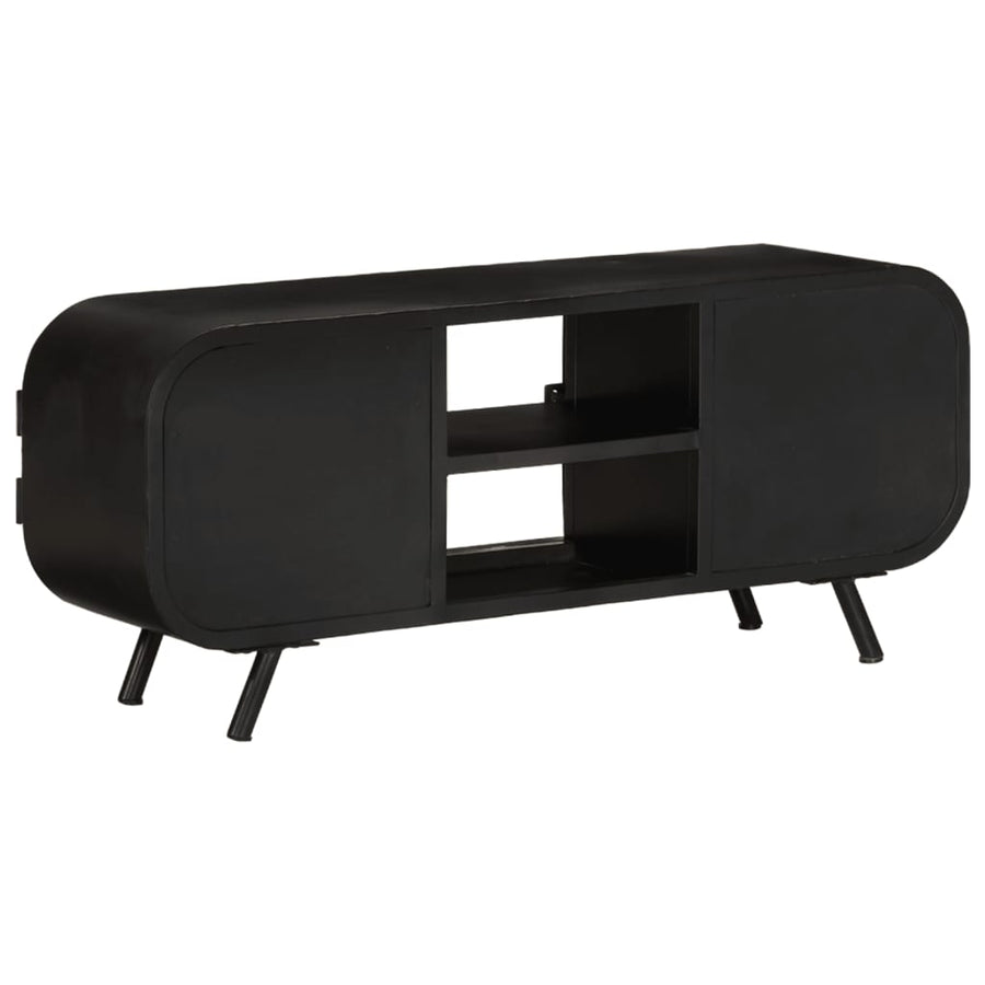 Tv-Meubel Ruw Mangohout 110 x 30 x 45 cm Bruin