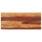 Tabletop 140x60x(2.5-2.7) cm solid acacia wood