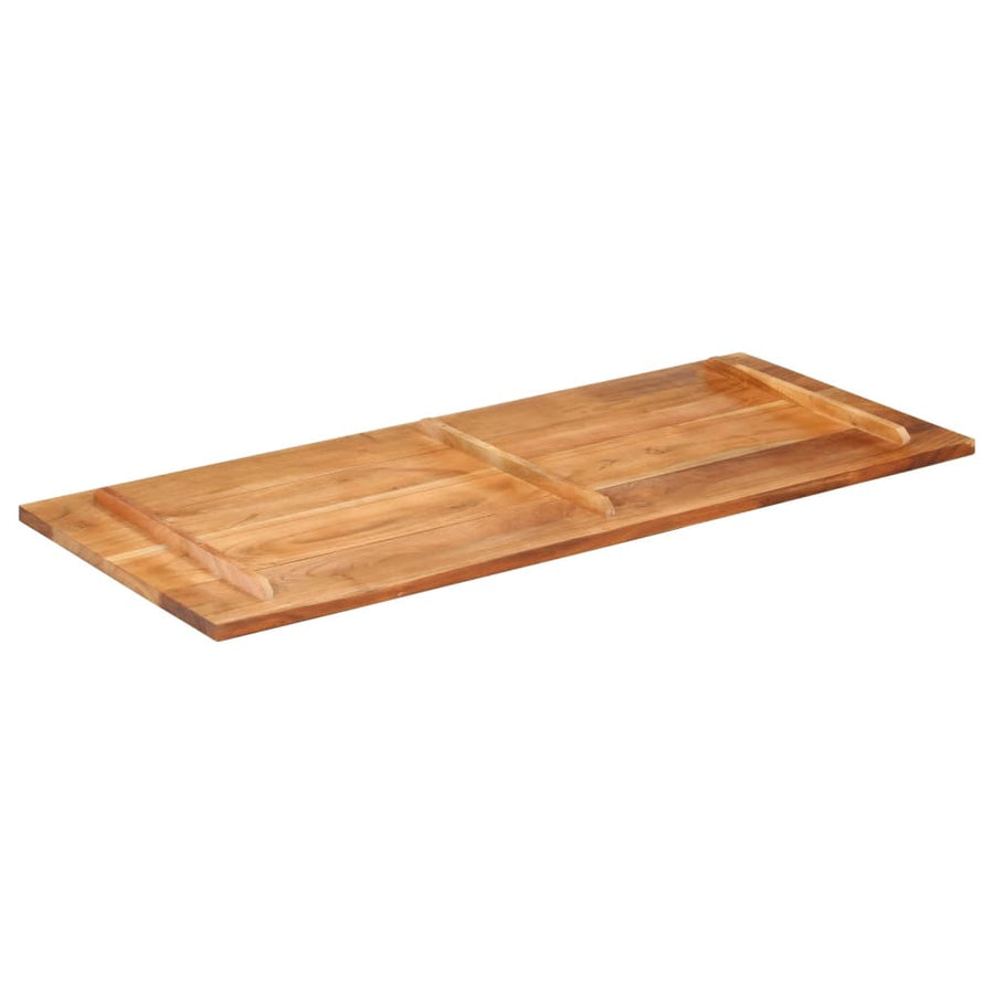 Tafelblad 140X60X(2,5-2,7) Cm Massief Sheeshamhout 140 x 60 cm 25-27 mm massief sheesham hout