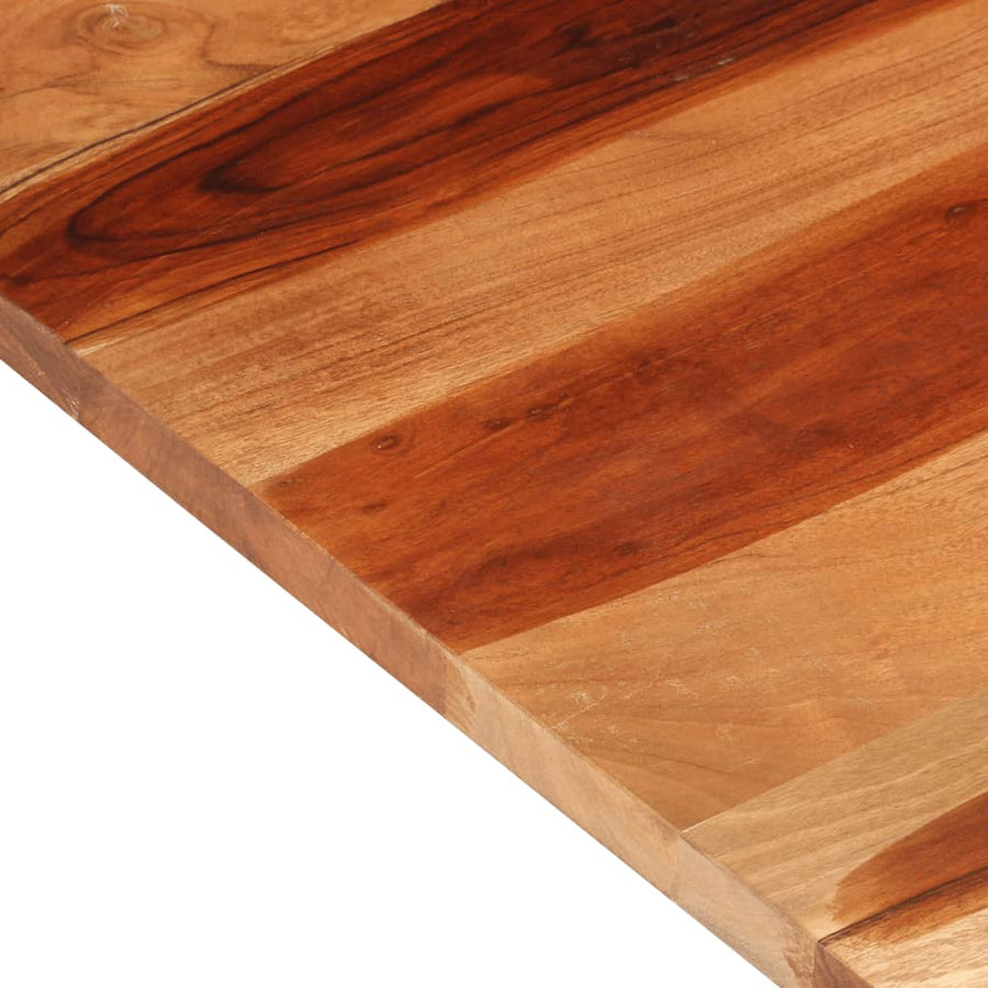 Tafelblad 140X60X(2,5-2,7) Cm Massief Sheeshamhout 140 x 60 cm 25-27 mm massief sheesham hout