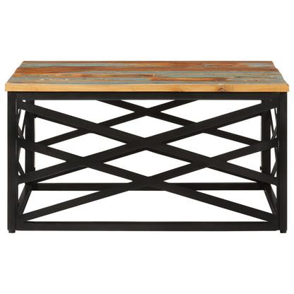 Salontafel 68X68X35 Cm Massief Gerecycled Hout solid reclaimed wwood