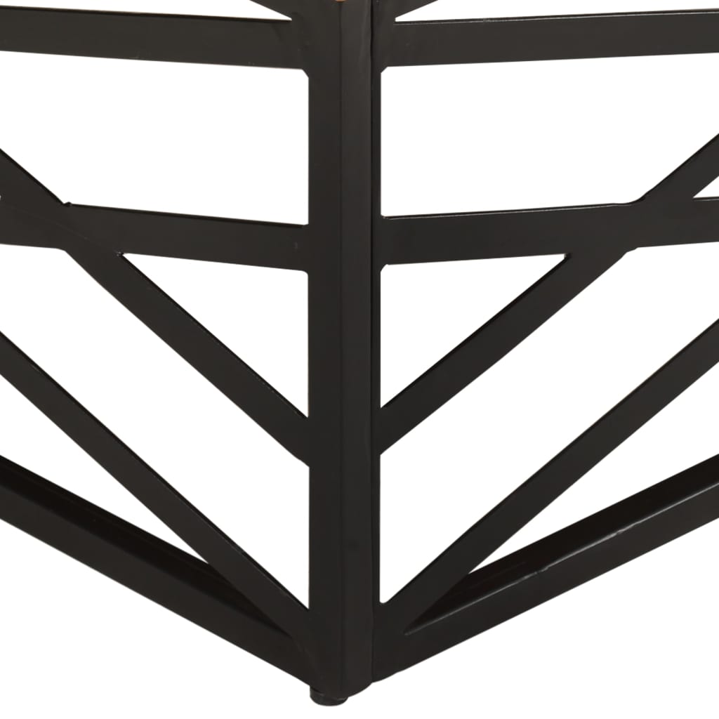 Salontafel 68X68X35 Cm Massief Gerecycled Hout solid reclaimed wwood