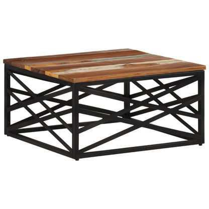 Salontafel 68X68X35 Cm Massief Gerecycled Hout solid reclaimed wwood