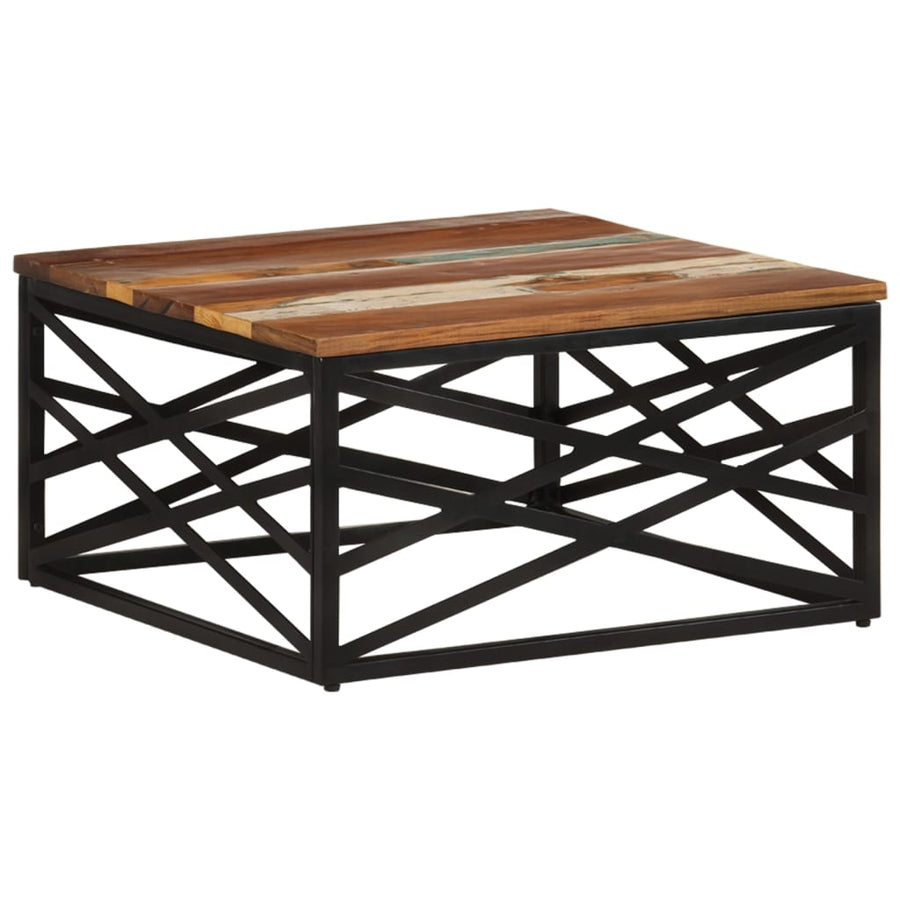 Salontafel 68X68X35 Cm Massief Gerecycled Hout solid reclaimed wwood
