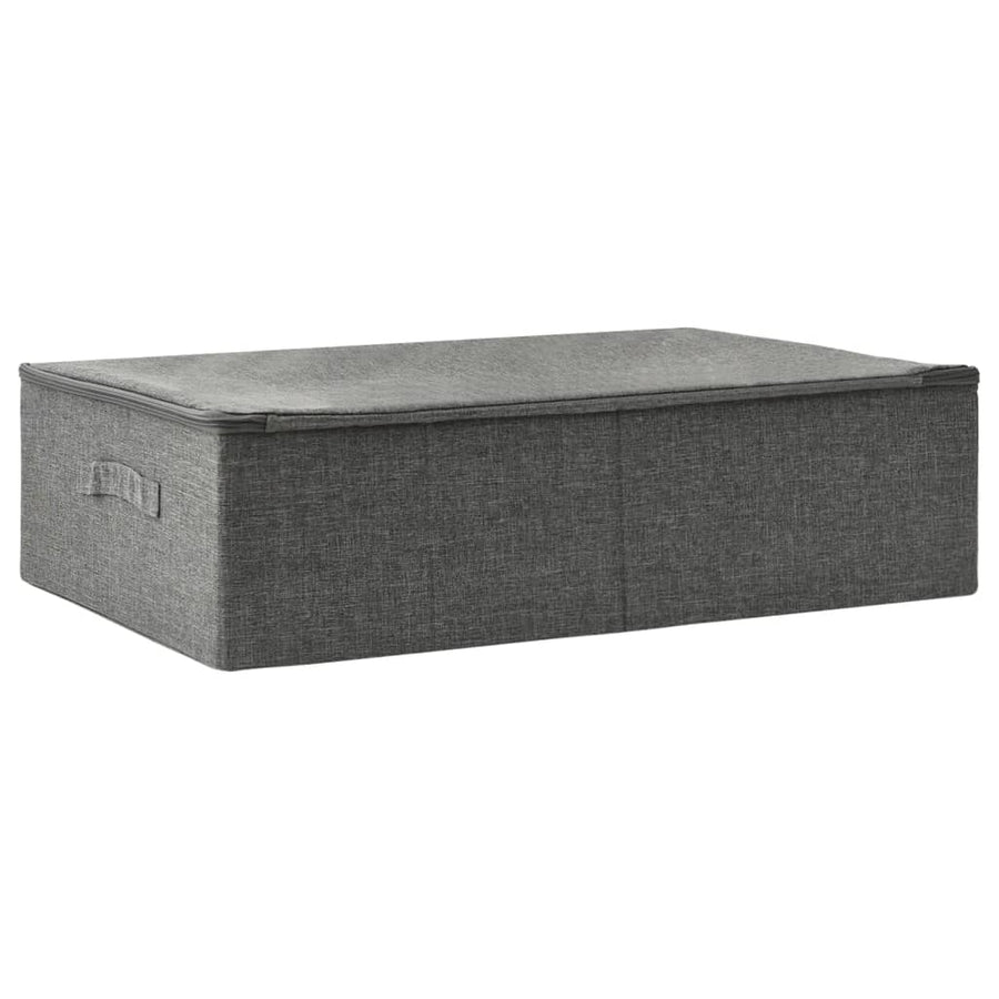 Opbergbox 70X40X8 Cm Stof Kleurig 1 Antraciet