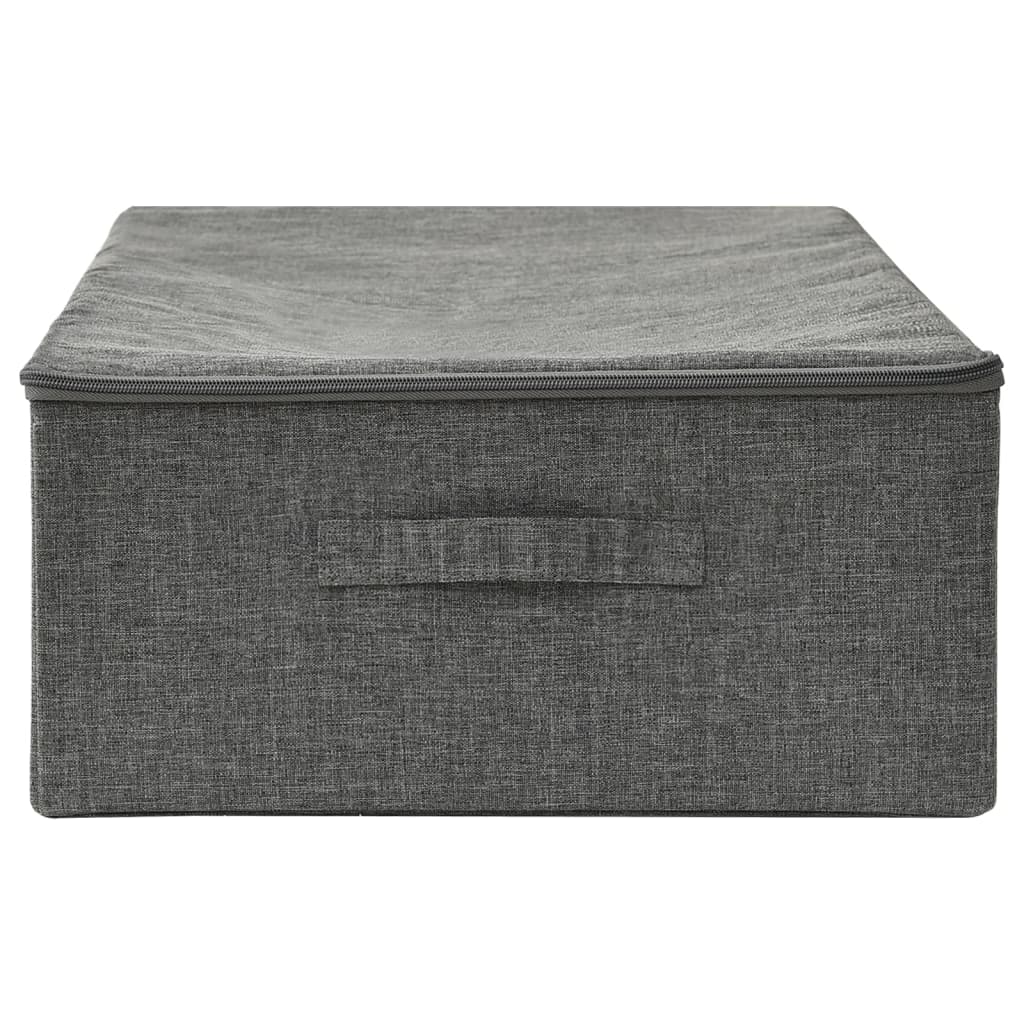 Opbergbox 70X40X8 Cm Stof Kleurig 1 Antraciet