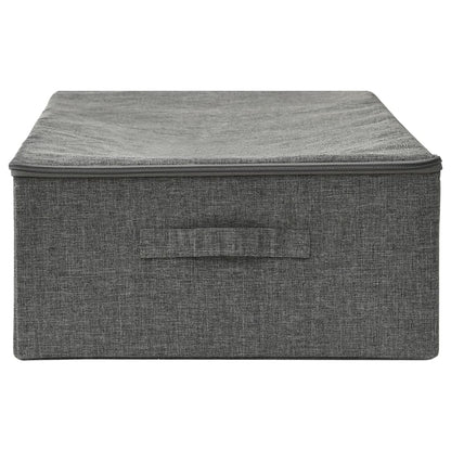 Opbergbox 70X40X8 Cm Stof Kleurig 1 Antraciet