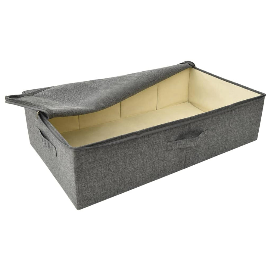 Opbergbox 70X40X8 Cm Stof Kleurig 1 Antraciet