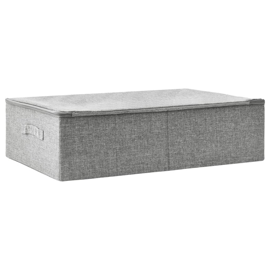 Opbergbox 70X40X8 Cm Stof 1 Grijs