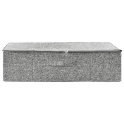 Opbergbox 70X40X8 Cm Stof 1 Grijs