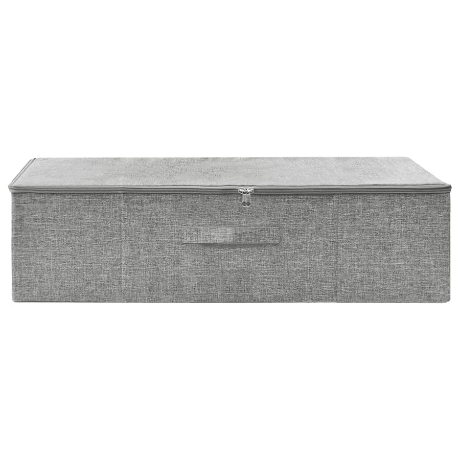 Opbergbox 70X40X8 Cm Stof 1 Grijs