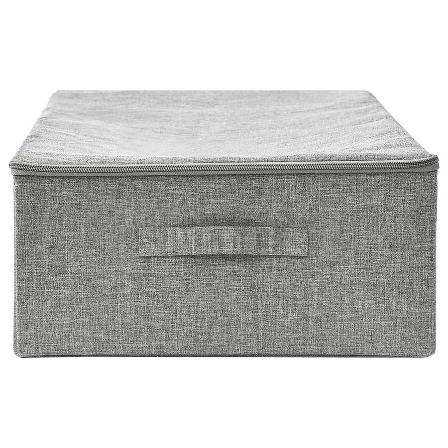 Opbergbox 70X40X8 Cm Stof 1 Grijs